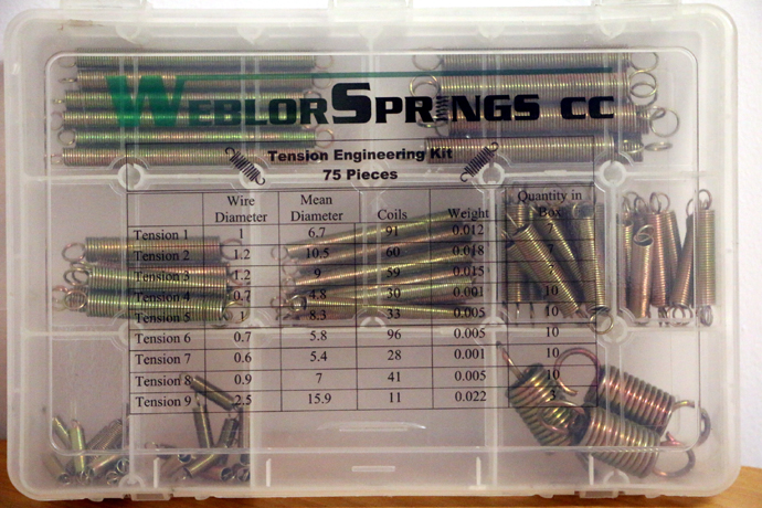 Tension Springs for Small Kit